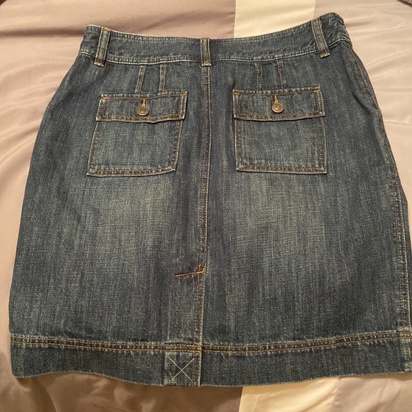 LOFT Denim Skirt - Picture 2 of 4